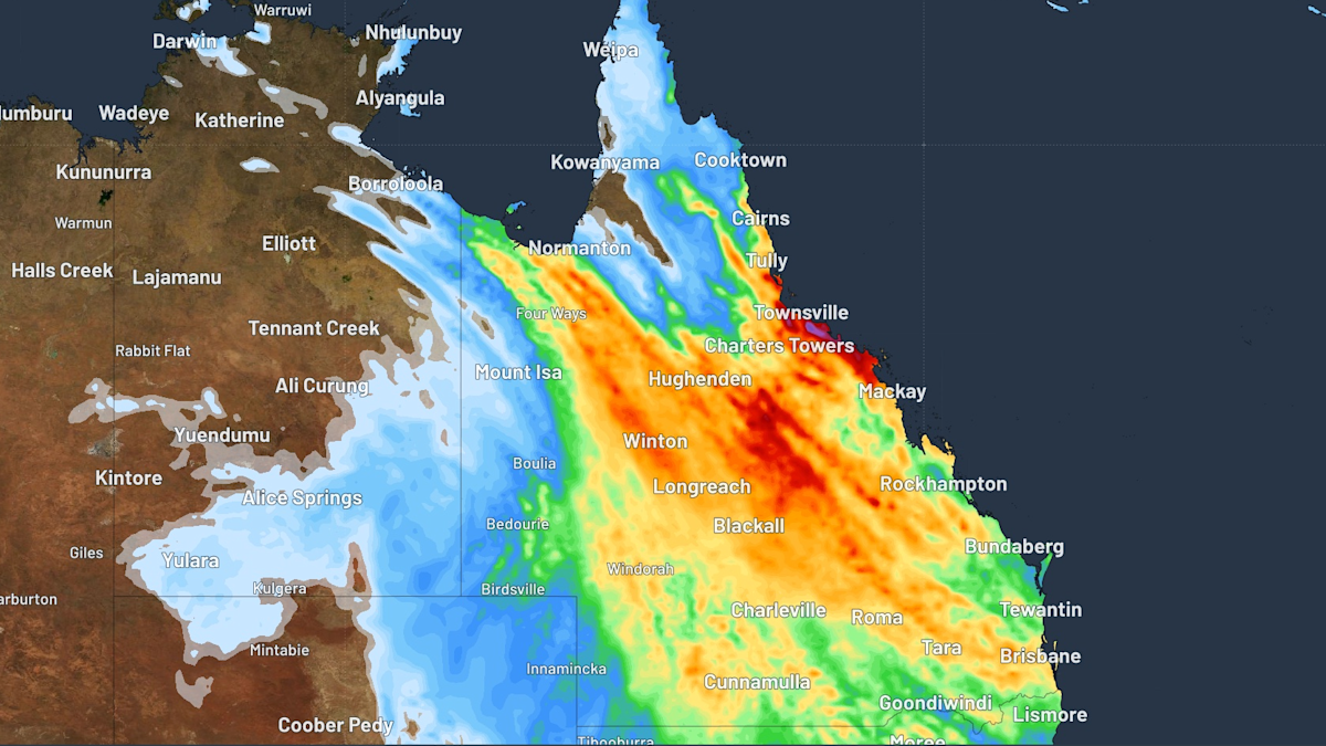 Weather forecast Australia: Record rain soaks outback Queensland as icy ...