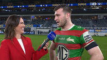 Jai Arrows chats to Nine post-game. 