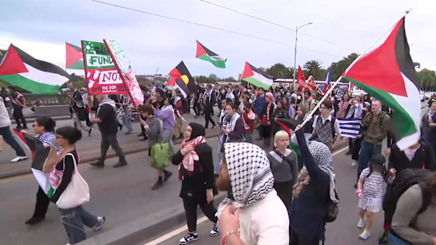 Protests in Melbourne