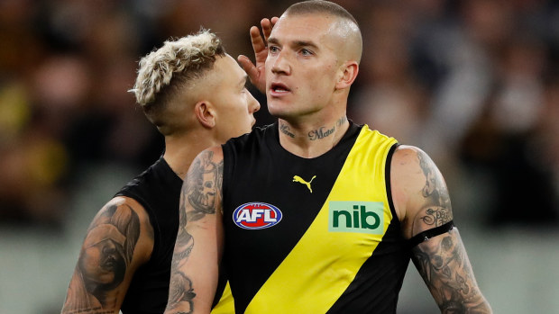Dustin Martin of the Tigers.