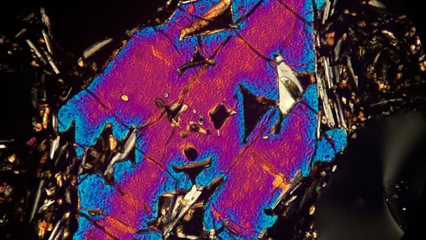 This fragment of volcanic rock could revealed crucial insights into the Newer Volcanics Province, including how fast it was spewed to the surface. 