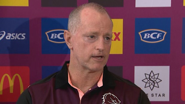 Michael Maguire's first appearance as Broncos coach.
