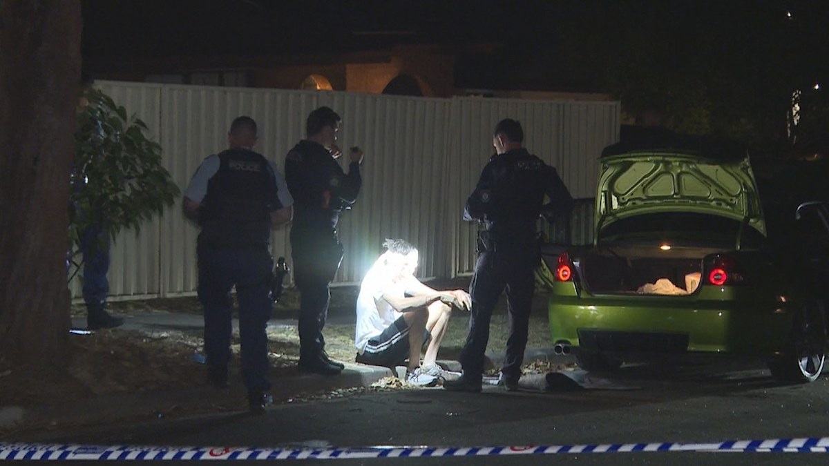 Sydney news: Manhunt under way after man hit in head with gun in ...