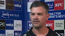 Bulldogs coach Cameron Ciraldo.