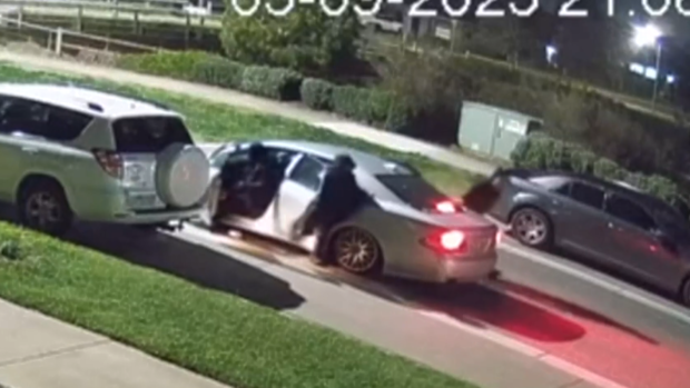 A terrified family say they have been forced to move after a masked group fired shots into their home in south-west Melbourne.