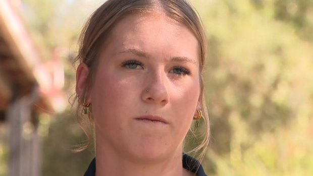 Year 11 student Georgia was hit by lightning in WA
