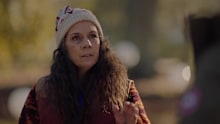 Michala Banas as Kylie on A Remarkable Place To Die 2024. 