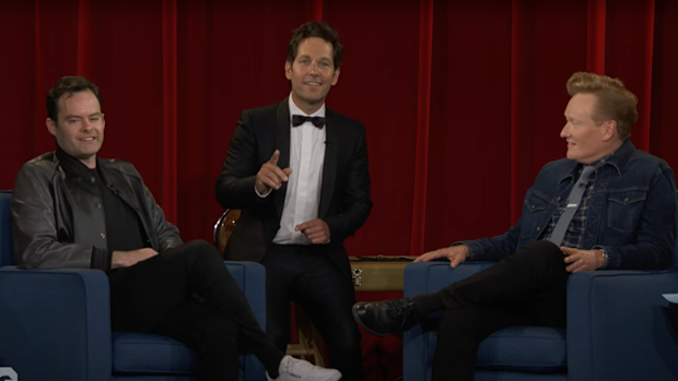 Paul Rudd perfectly wraps up nearly two-decade-long prank on Conan O'Brien