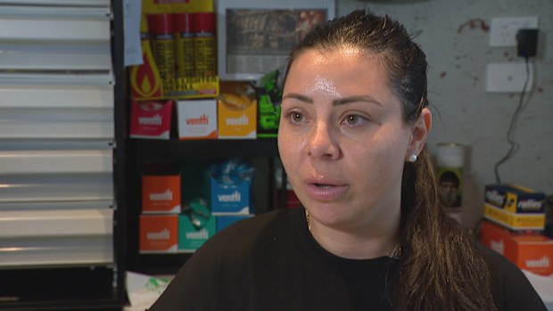 The owner of the petrol station told 9News that she was "absolutely heartbroken" and she was "at a loss for words" after the attack.