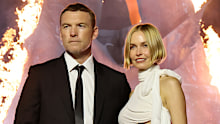 HOLLYWOOD, CALIFORNIA - DECEMBER 01: (L-R) Sam Worthington and Lara Worthington attend the world premiere of 20th Century Studios "Avatar: Fire and Ash" at The Dolby Theatre in Hollywood, California on December 01, 2025. (Photo by Rodin Eckenroth/Getty Images for 20th Century Studios)