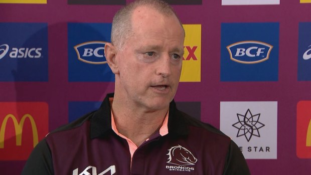 Michael Maguire's first appearance as Broncos coach.