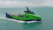 US and UK company Ocean Infinity's vessel, Armada, is tracking from Mauritius to the crash zone, some 1500 kilometres west of Perth in the Indian Ocean.