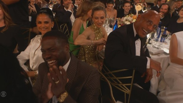 The Rock and Kevin Hart Golden Globes 2026