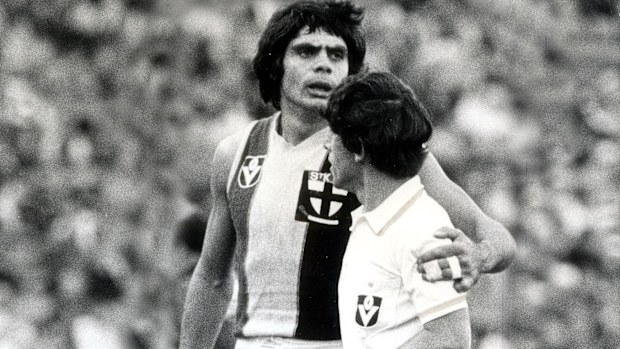 St Kilda player Robert Muir.