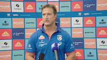 Western Bulldogs coach Luke Beveridge.