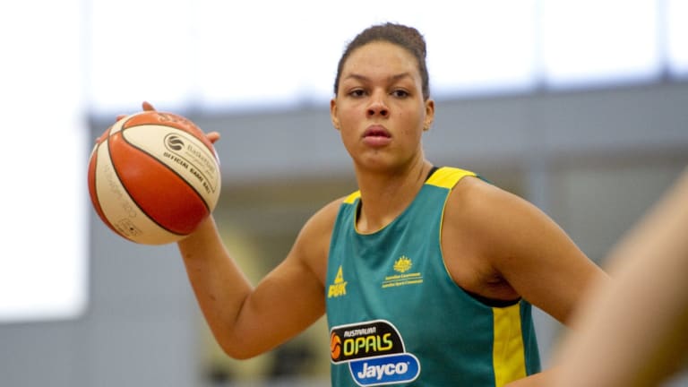 Liz Cambage out of Opals' Rio Olympic qualifiers after missing start of