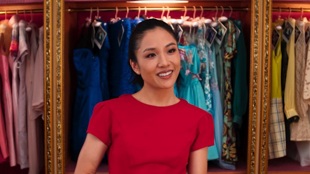 rachel chu red dress Today is Terrible so I will talk about my favorite outfits from "Crazy Rich  Asians"