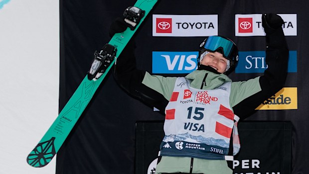 Indra Brown claimed a silver medal at the World Cup event in Copper Mountain, United States.