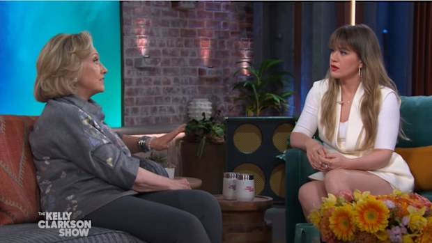 Kelly Clarkson and Hillary Clinton