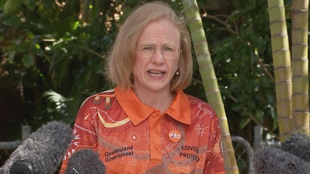Queensland Chief Health officer Dr Jeanette Young.