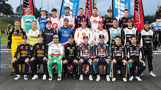 2025 Supercars grid.