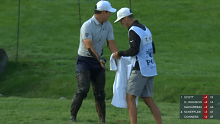 Tom Kim ended up with a body full of mud at the PGA Championship. 