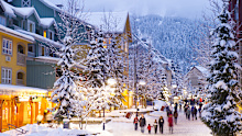 Canada's Whistler is a popular winter destination.
