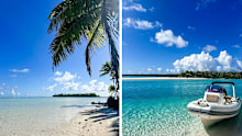 Some of the beautiful islands we stopped off at.