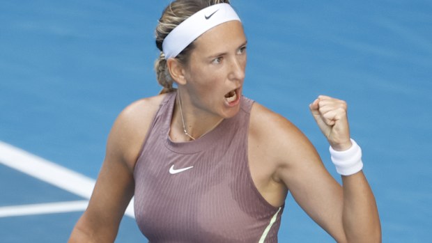 Victoria Azarenka defeated Jelena Ostapenko in the third round.