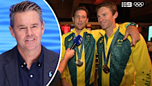 Todd Woodbridge (insert) sent a message to Matt Ebden and John Peers after their gold medal win. 
