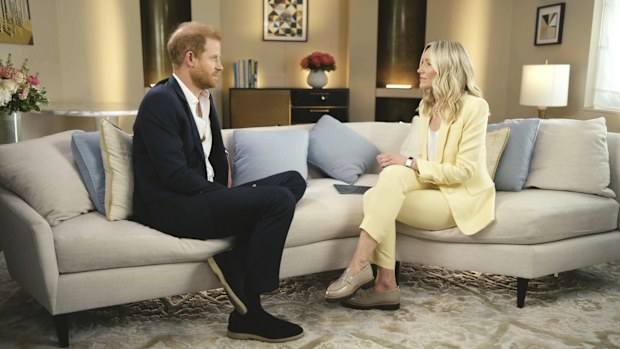 Prince Harry spoke to Rebecca Barry for the ITV documentary on phone hacking, called Tabloids On Trial.