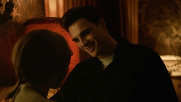 Jacob Elordi and Cailee Spaeny in "Priscilla".