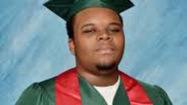 Michael Brown was shot dead by an officer in Ferguson.