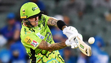 Star Sydney Thunder batsman Alex Hales.
