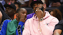 Lebron James and his agent Rich Paul.
