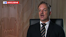 Wests Tigers boss Justin Pascoe speaks to 9News.