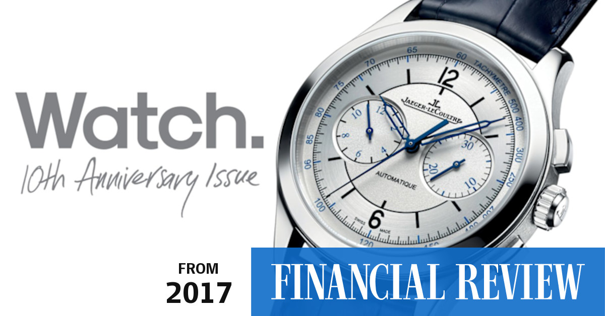 AFR Magazine publishes 10th anniversary Watch issue