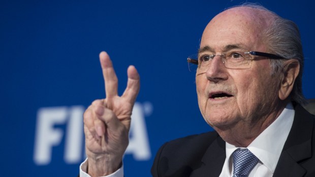FIFA president Sepp  Blatter.
