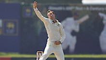 Matthew Kuhnemann during the Sri Lanka series. 
