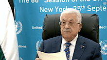Mahmoud Abbas told the UN General Assembly on Thursday that Palestinians in Gaza "have been facing a war of genocide, destruction, starvation and displacement" by Israel. 