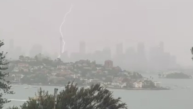 Sydney storm