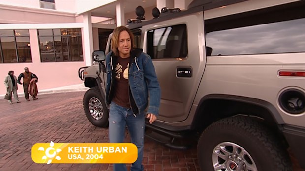 Getaway 2004 celebrity guests Keith Urban