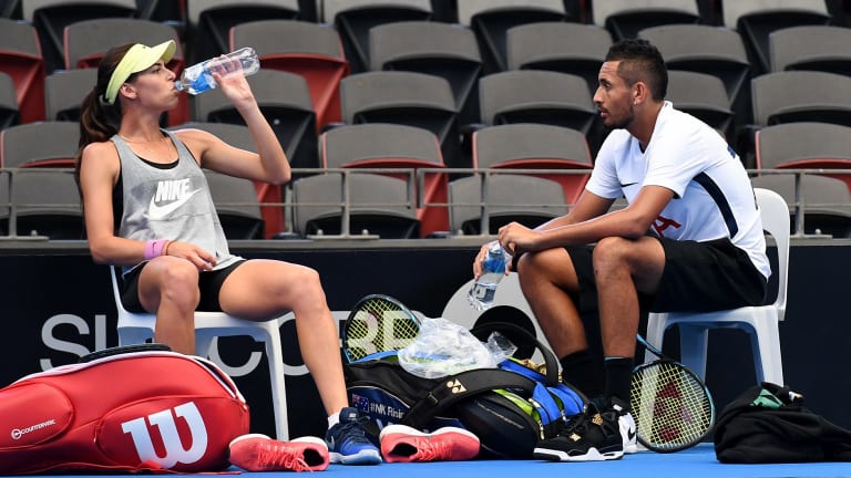 Nick Kyrgios going it alone for 2018 ATP tour