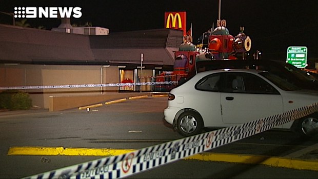 The teenager was allegedly attacked at a McDonald's car park in Redcliffe. (9NEWS)