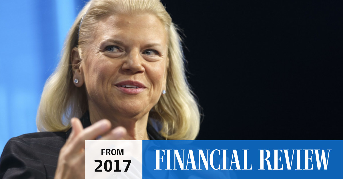 IBM grants CEO Ginni Rometty a record bonus after share surge