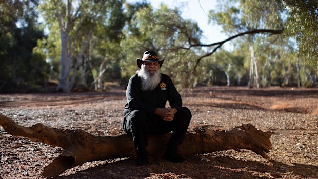 Whadjuk Yued Noongar man Devon Cuimara for the Stop It At The Start campaign to end domestic violence in Australia.