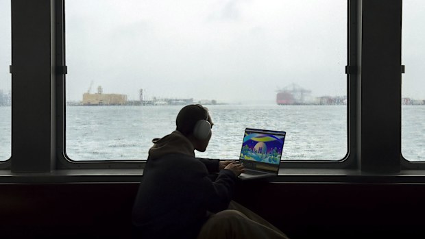 The new Apple MacBook Pro.