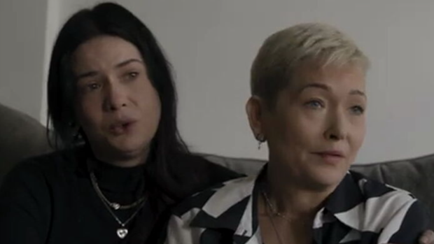 The family of allegedly murdered security guard Aidan Becker: Mum and sister