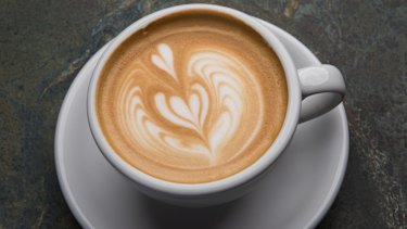 Liminal's caffe latte is nutty, silky and sweet.