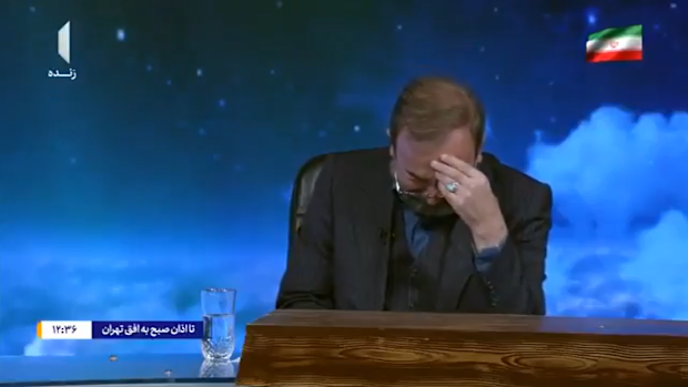 An Iranian state media presenter broke down in tears as he announced the death of Supreme Leader Ayatollah Ali Khamene.